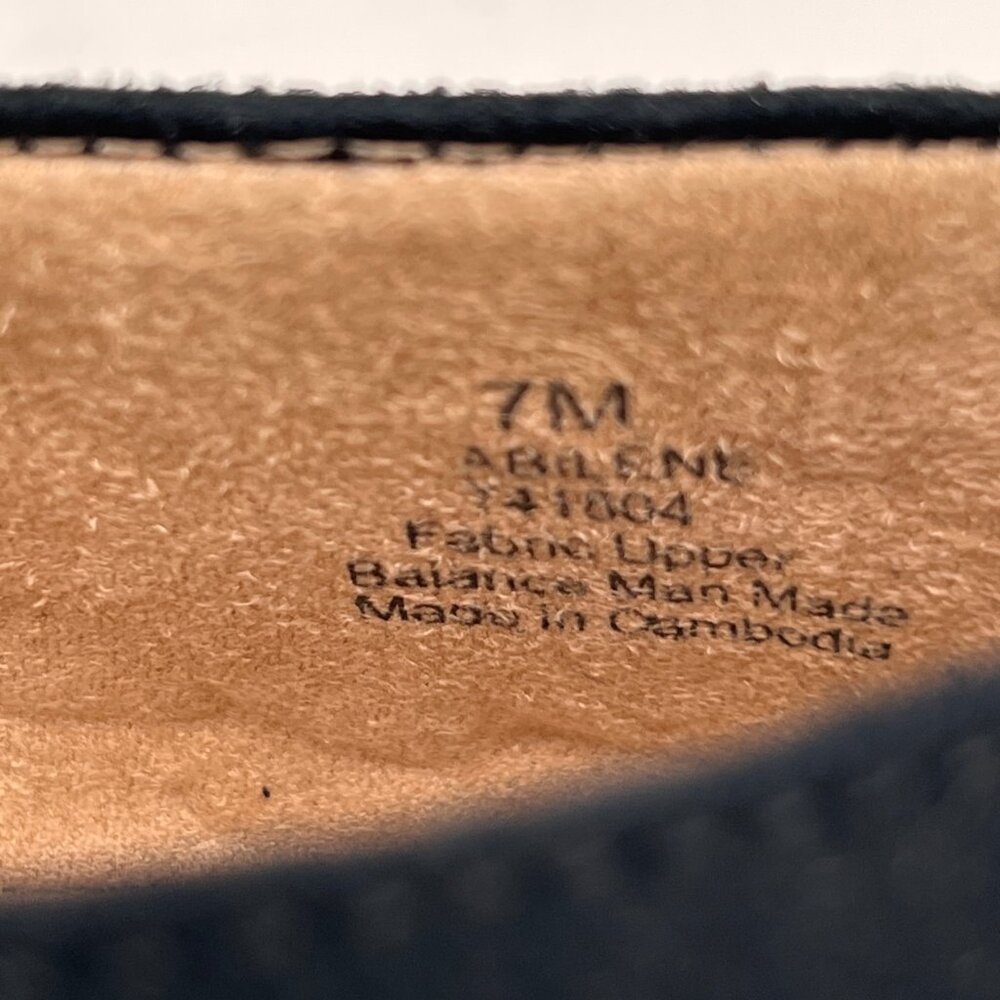 LifeStride Abilene Ankle Bootie Black Size 7M Fabric Upper Block Heel Slip On - Picture 12 of 13